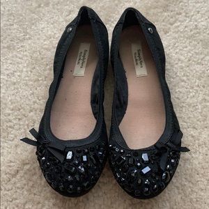 Black Ballerina Flats Simply Vera